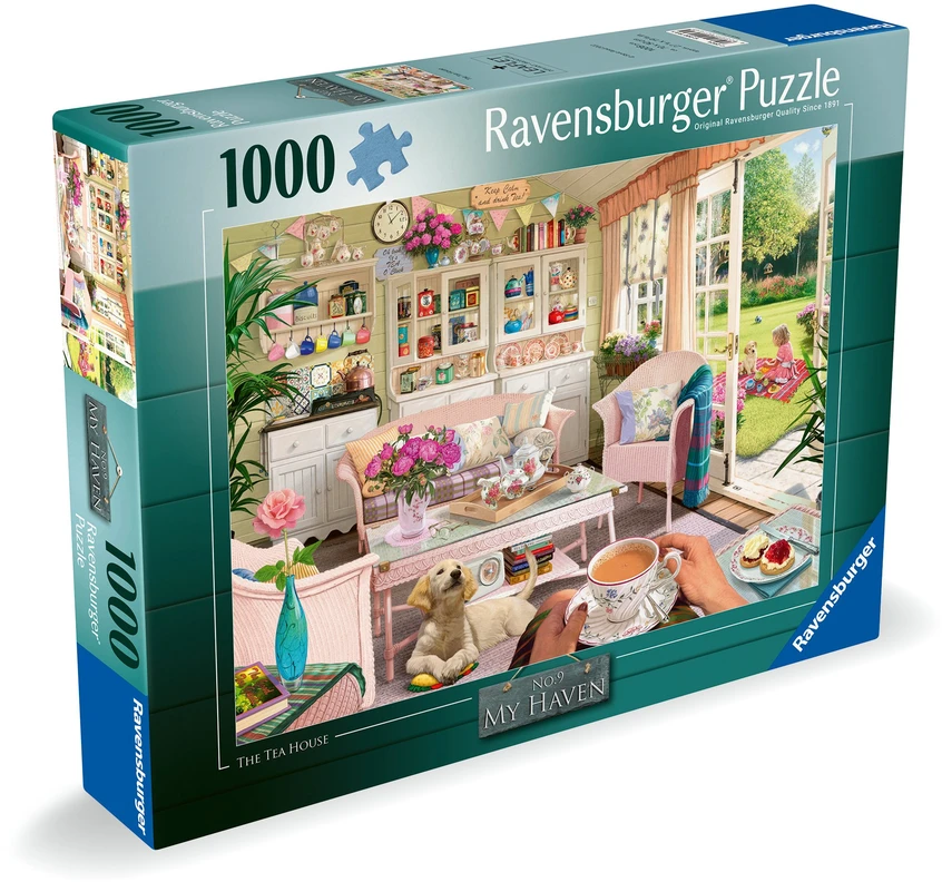 Ravensburger - Dėlionė Arbatos Namelis 1000p (12000164)