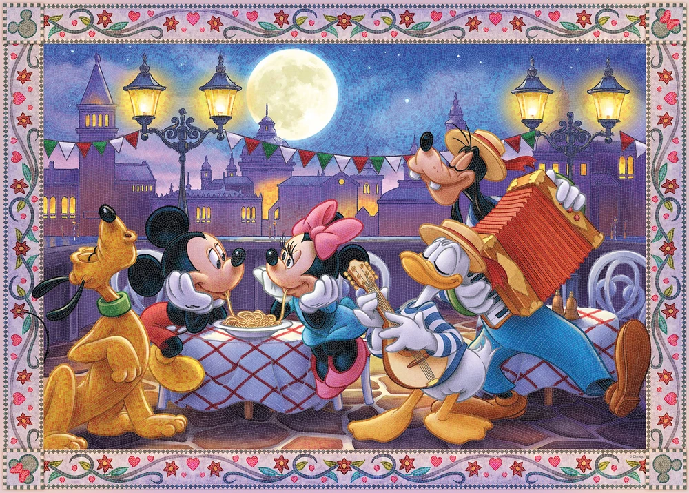 Ravensburger - Dėlionė Disney mozaika Mikis 1000p (12000496)
