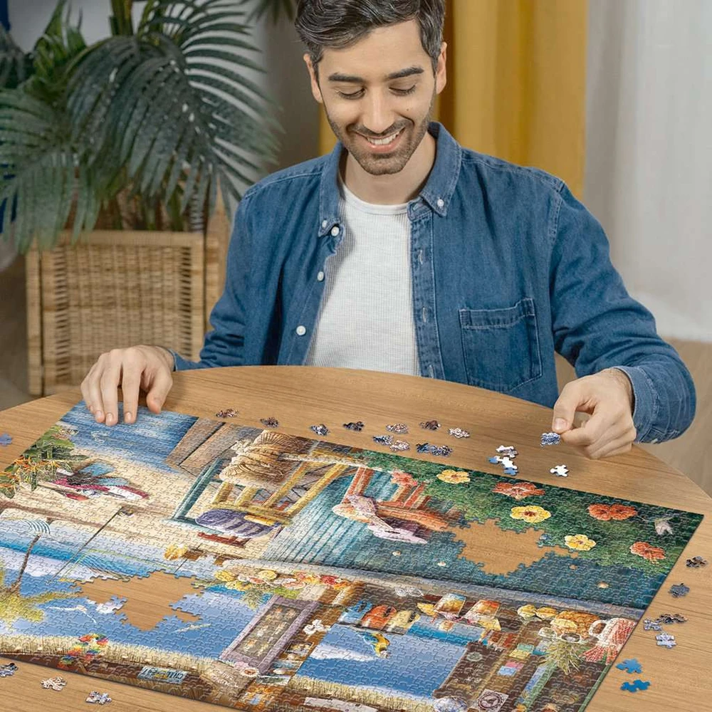 Ravensburger - Dėlionė - Paplūdimio baro vėjelis 1500p (12000743)
