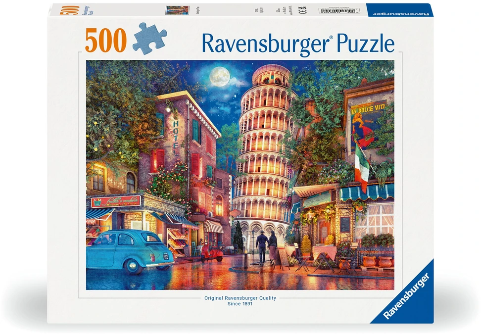 Ravensburger Dėlionė 500 vnt. - Pizos gatvės