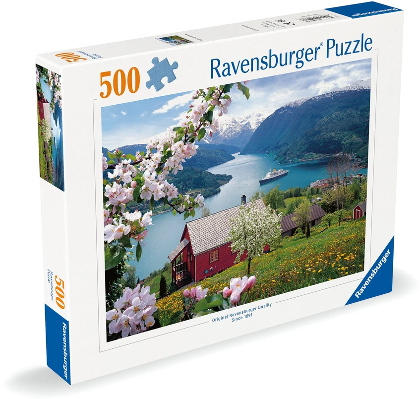 Ravensburger Dėlionė 500 vnt. - Skandinavija