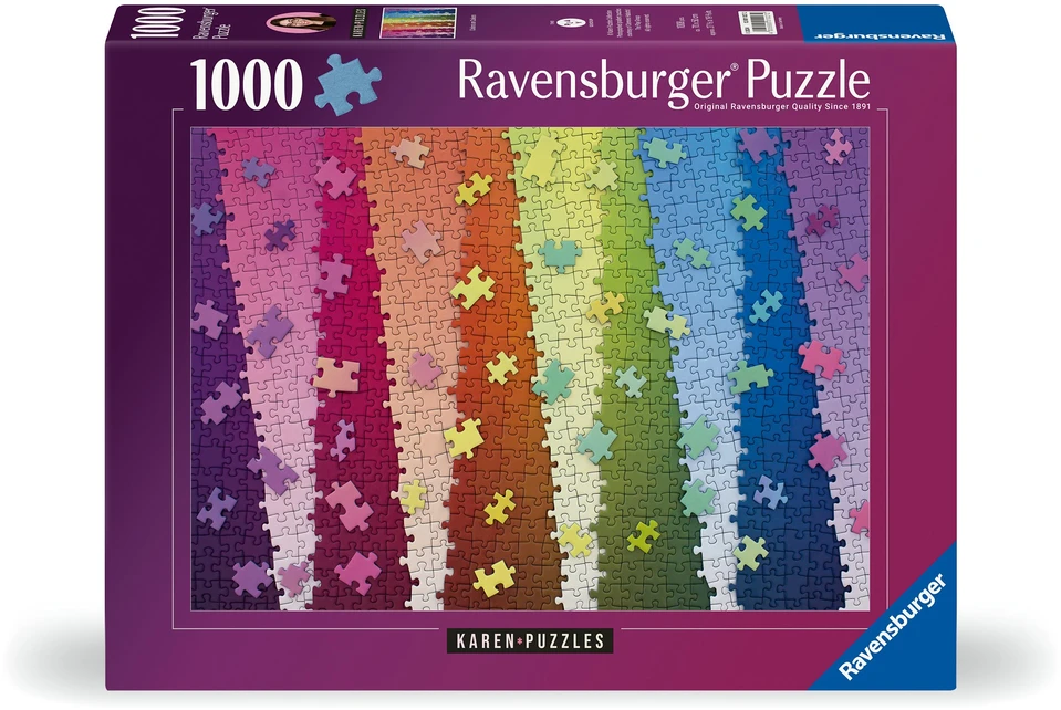 Ravensburger Dėlionė 1000 vnt. - Spalvos