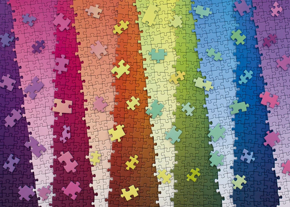 Ravensburger Dėlionė 1000 vnt. - Spalvos