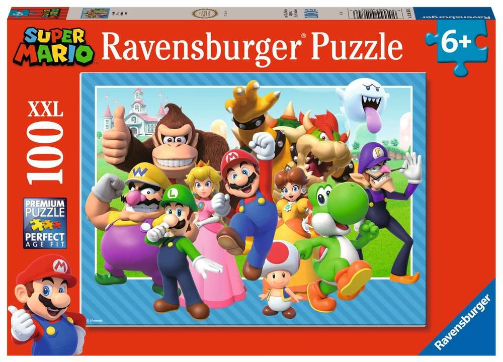 Ravensburger Dėlionė 100 vnt. - Super Mario
