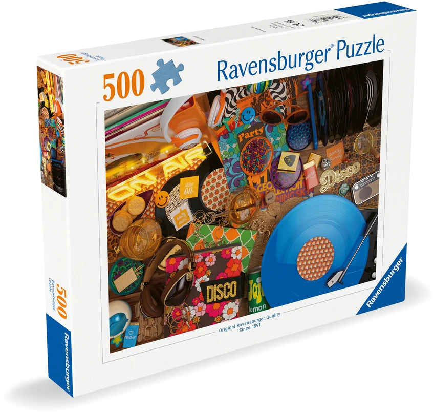 Ravensburger Dėlionė 500 vnt. - Vinilo plokštelės
