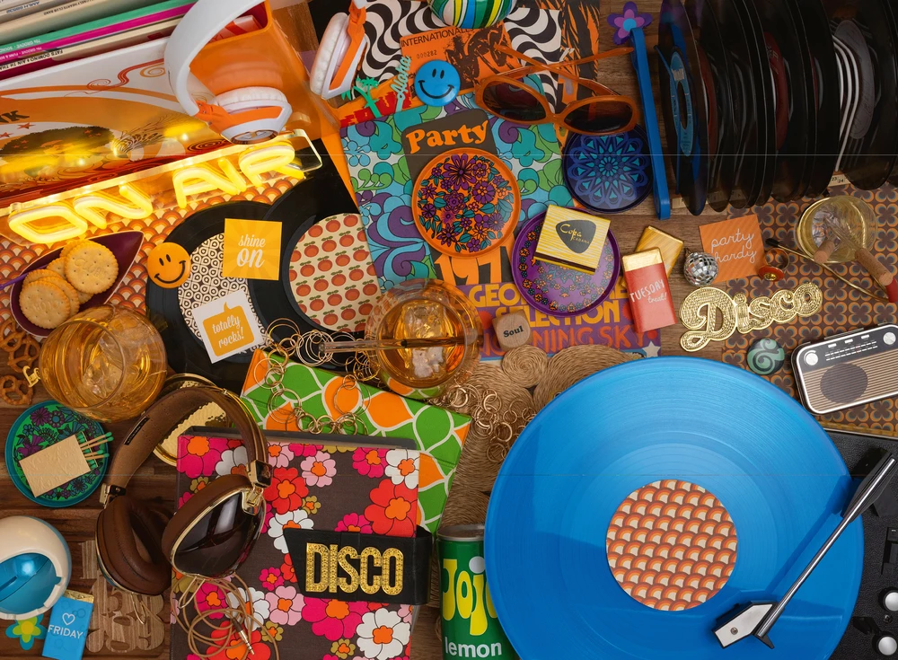 Ravensburger Dėlionė 500 vnt. - Vinilo plokštelės