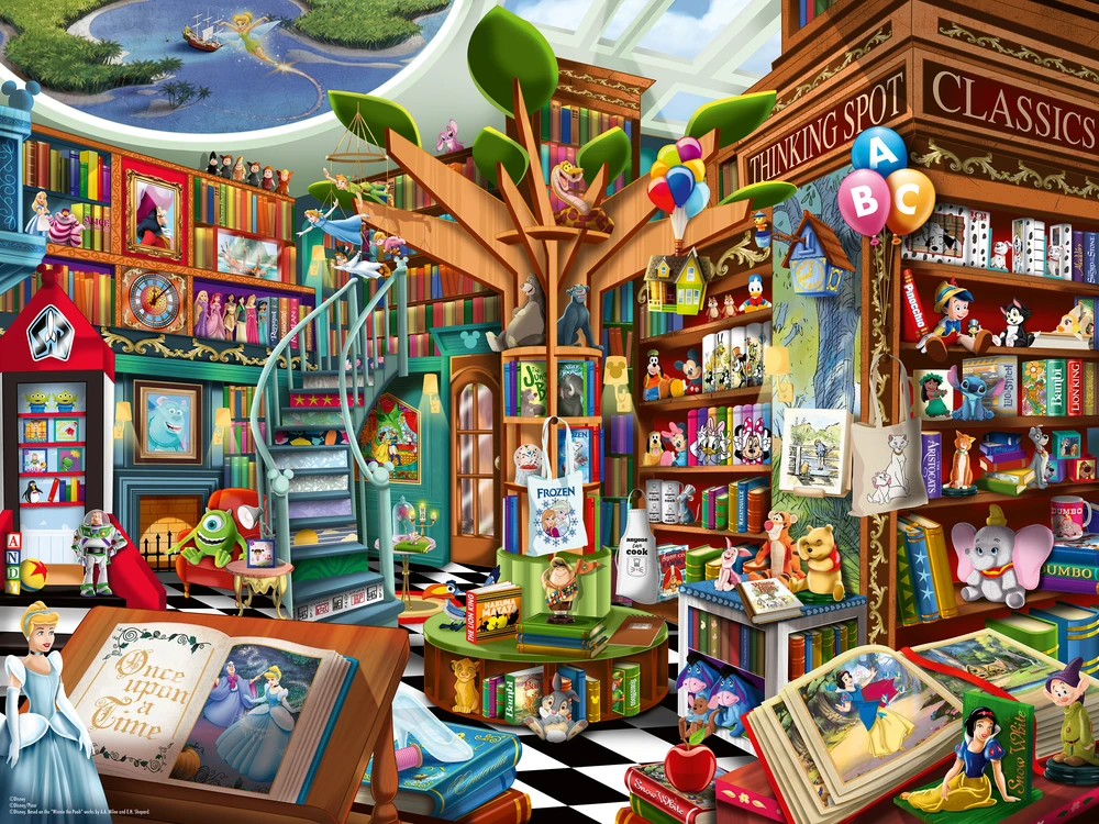 Ravensburger - Disney istorijų knyga 1500p (12001582)