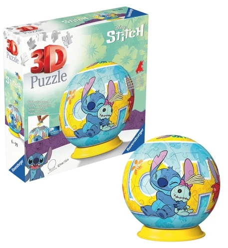 Ravensburger - Disney Stitch 3D dėlionė - (10311596)