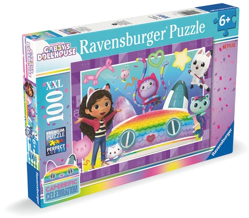 Ravensburger Dėlionė 100 vnt. - „Gabby's Dollhouse“
