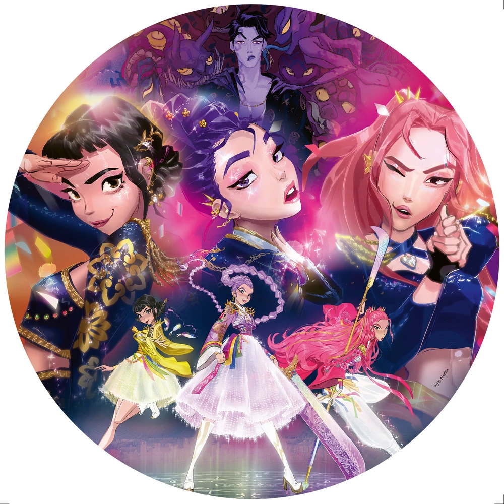 RAVENSBURGER Dėlionė dėlionė KPOP Demon Hunters 500det., 12002052