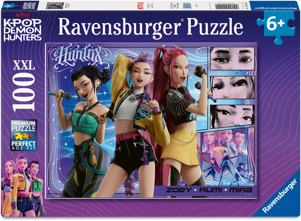 Ravensburger Dėlionė 100 vnt. - Kpop Demon Hunters