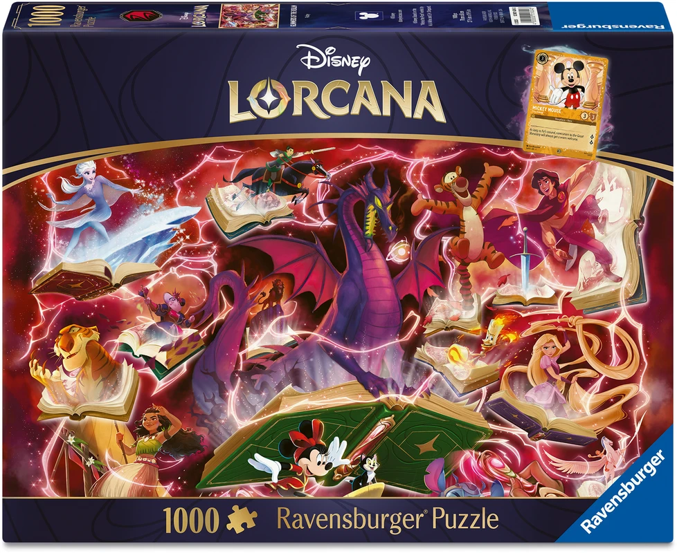 Ravensburger 2D dėlionė: Lorcana Ruby 1000el