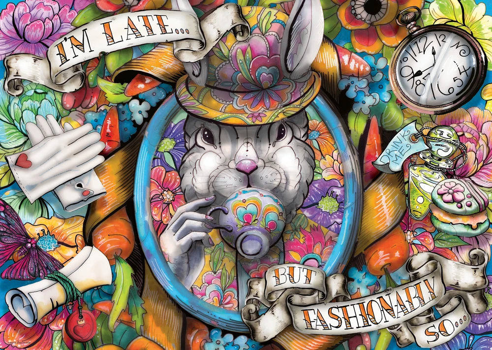 Ravensburger Dėlionė 1000 vnt. - "Madingai pavėlavau"