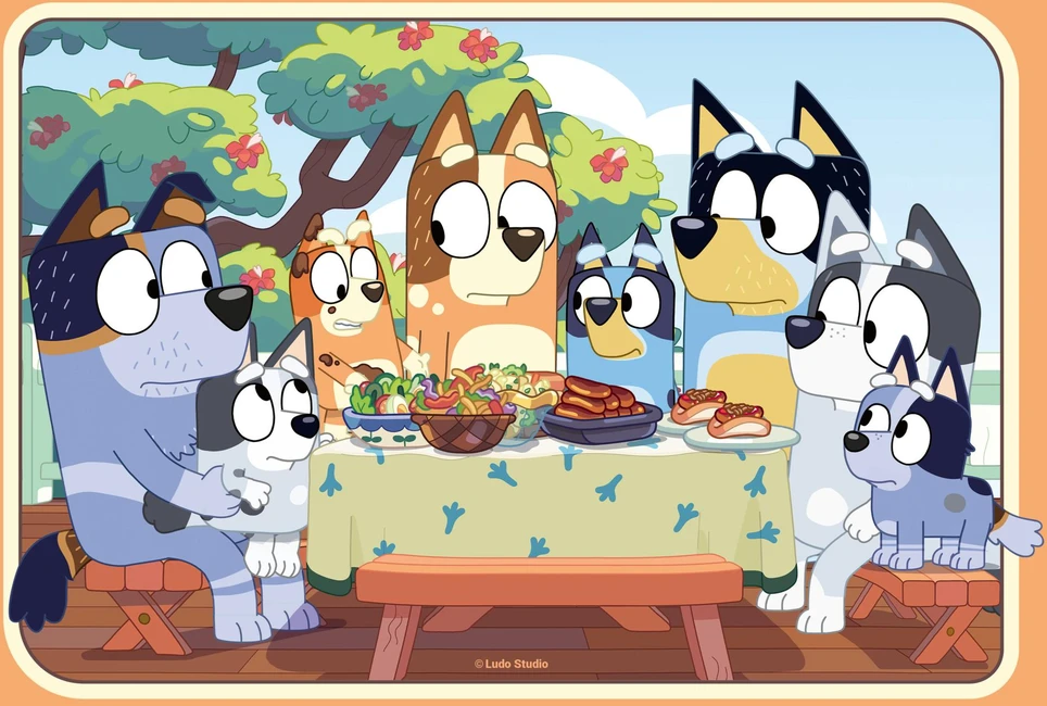 Ravensburger Dėlionė 2x24 vnt. - Bluey
