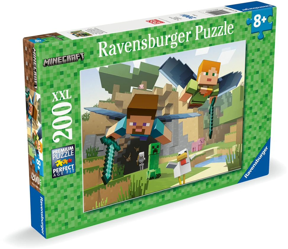 Ravensburger Dėlionė 200 vnt. - Minecraft