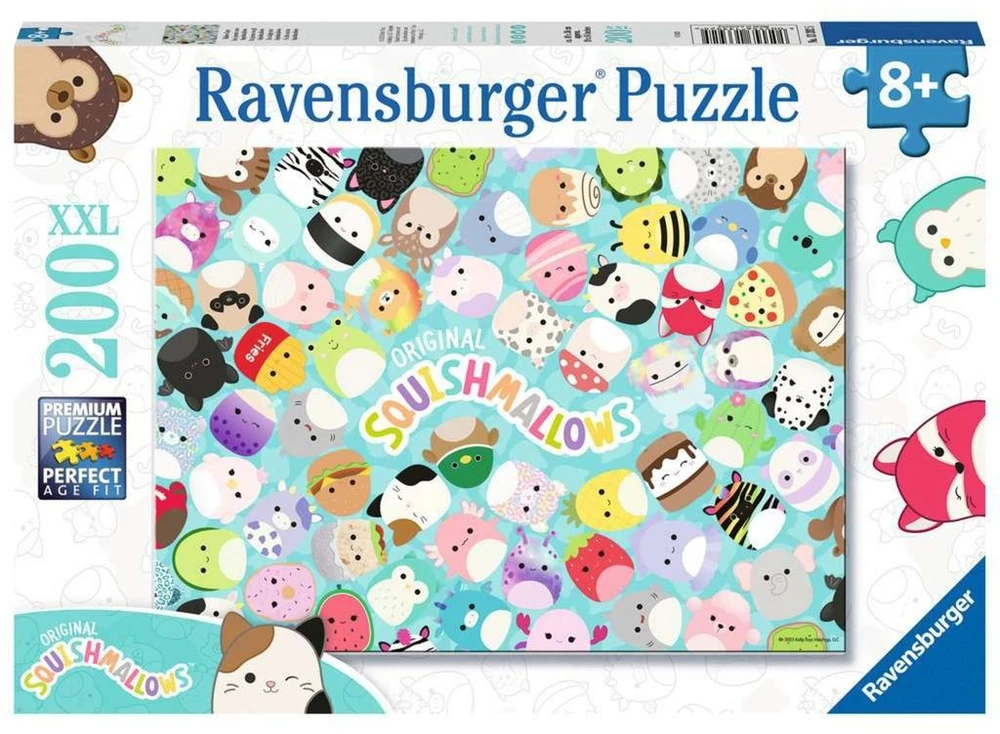 Ravensburger Dėlionė 200 vnt. - Squishmallows