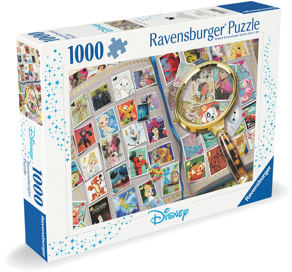 Dėlionė Ravensburger - Pašto ženklų albumas 1000p (12001555)