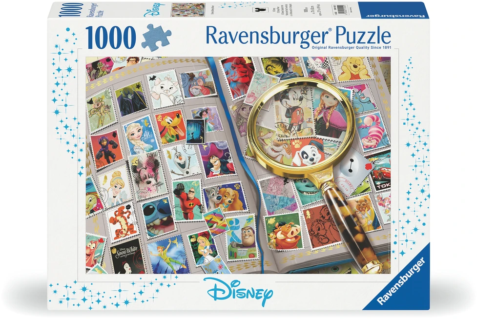 Dėlionė Ravensburger - Pašto ženklų albumas 1000p (12001555)