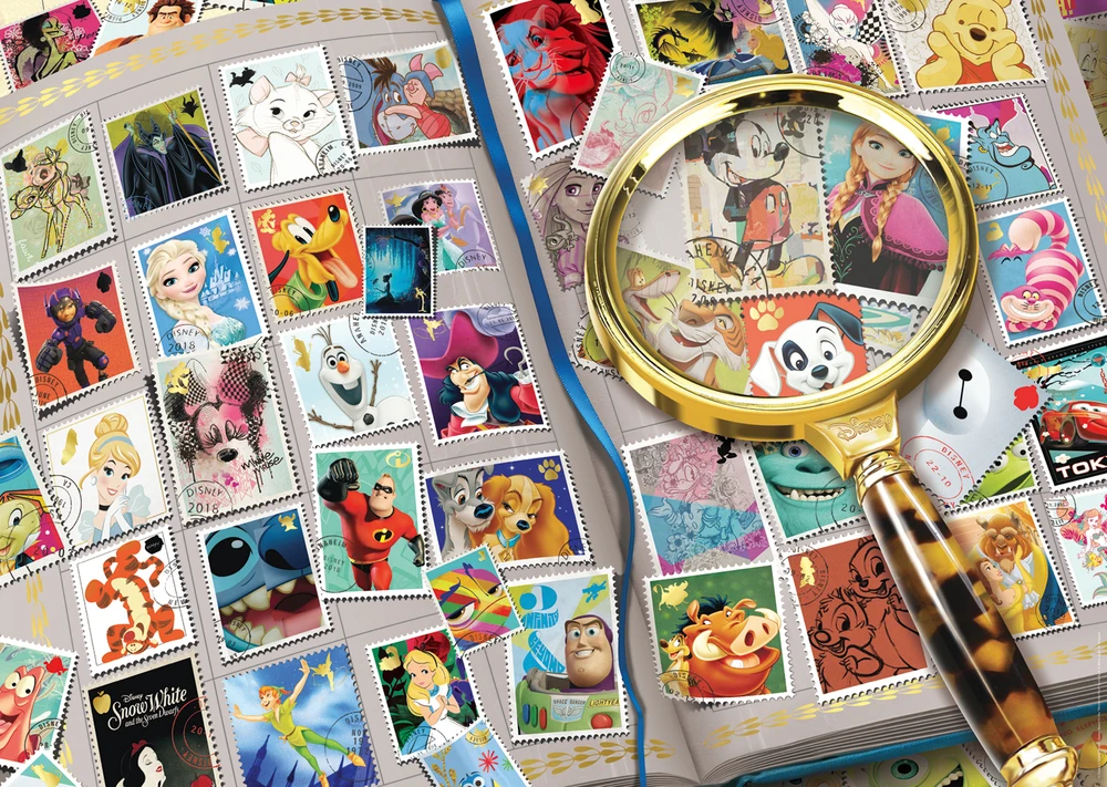 Dėlionė Ravensburger - Pašto ženklų albumas 1000p (12001555)