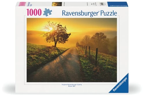 Ravensburger Dėlionė 1000 vnt. - Peizažas ryto saulėje