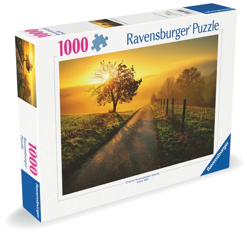 Ravensburger Dėlionė 1000 vnt. - Peizažas ryto saulėje