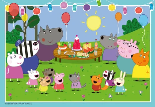 RAVENSBURGER Dėlionė dėlionė Peppa Pig, 2x24 det., 12004018 7