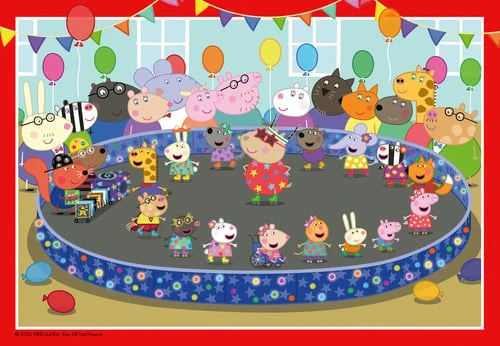RAVENSBURGER Dėlionė dėlionė Peppa Pig, 2x24 det., 12004018 7
