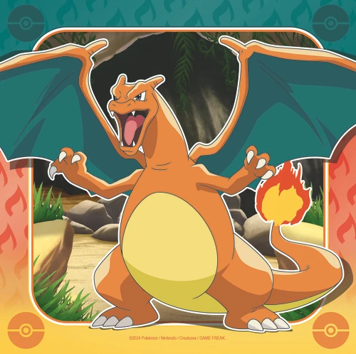 Ravensburger Dėlionė 3x49 vnt. - Pokémonai