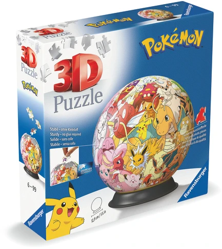 Ravensburger 3D Dėlionė 73 vnt. - Pokémonai