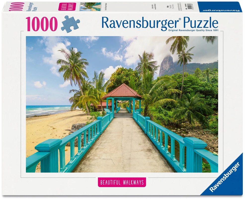 Ravensburger Dėlionė 1000 vnt. - Spalvingas tiltas