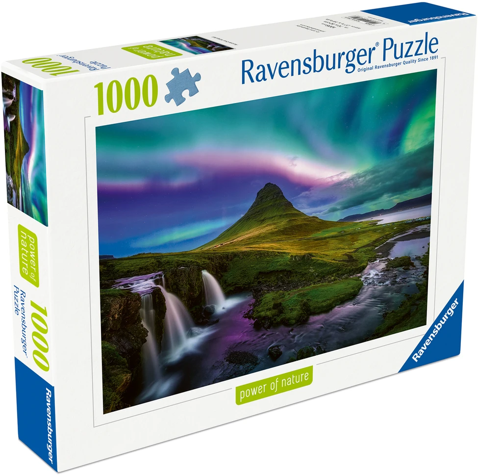 Ravensburger Dėlionė 1000 vnt. - Pašvaistė virš Kirkjufell