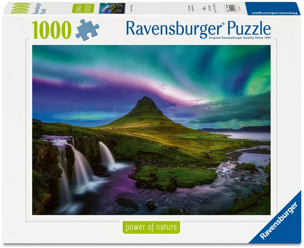 Ravensburger Dėlionė 1000 vnt. - Pašvaistė virš Kirkjufell