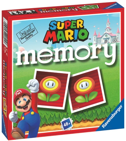Ravensburger - „Super Mario Mini“ atmintis – 48 kortelės (10620825)