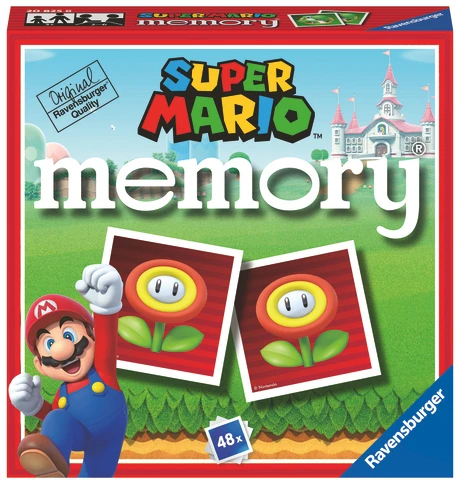 Ravensburger - „Super Mario Mini“ atmintis – 48 kortelės (10620825)