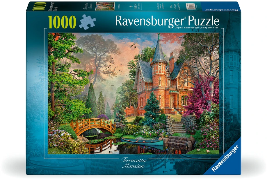 Ravensburger Dėlionė 1000 vnt. - Terakotos dvaras