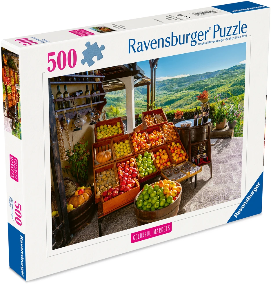Dėlionė Ravensburger - vaisių turgus, Kroatija 500p (12001814)