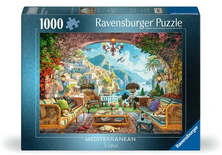 Ravensburger Dėlionė 1000 vnt. - Pasakiškas Viduržemio jūros vaizdas