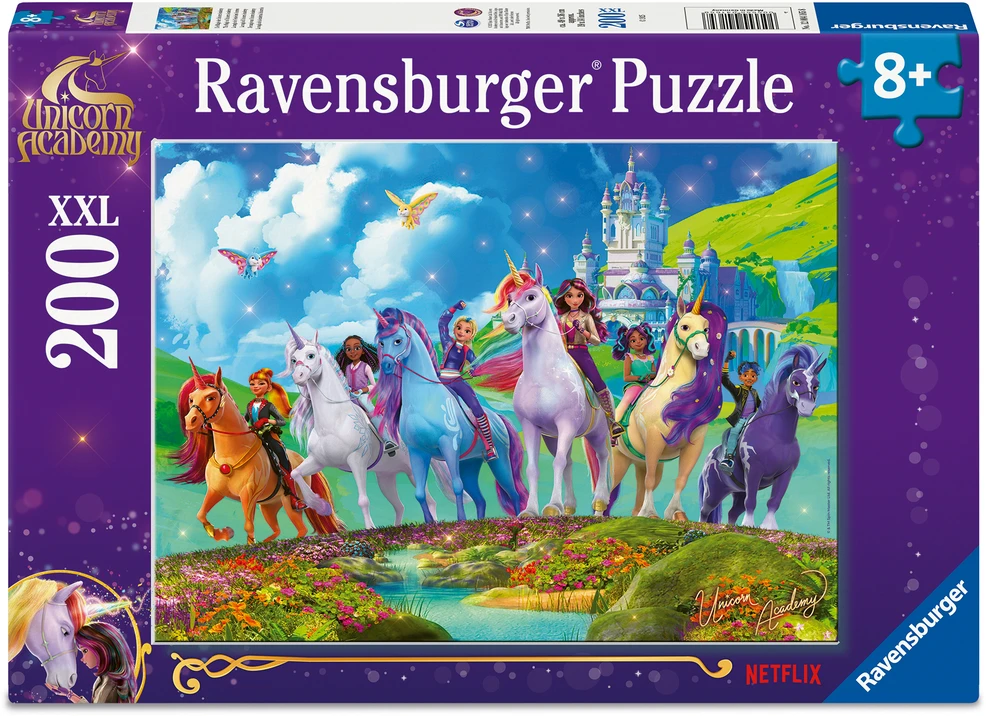 Ravensburger Dėlionė 200 vnt. - Vienaragio akademija