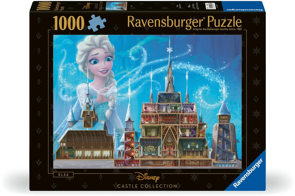 Ravensburger - Dėlionė Disney pilys Elsa 1000p (12000261)