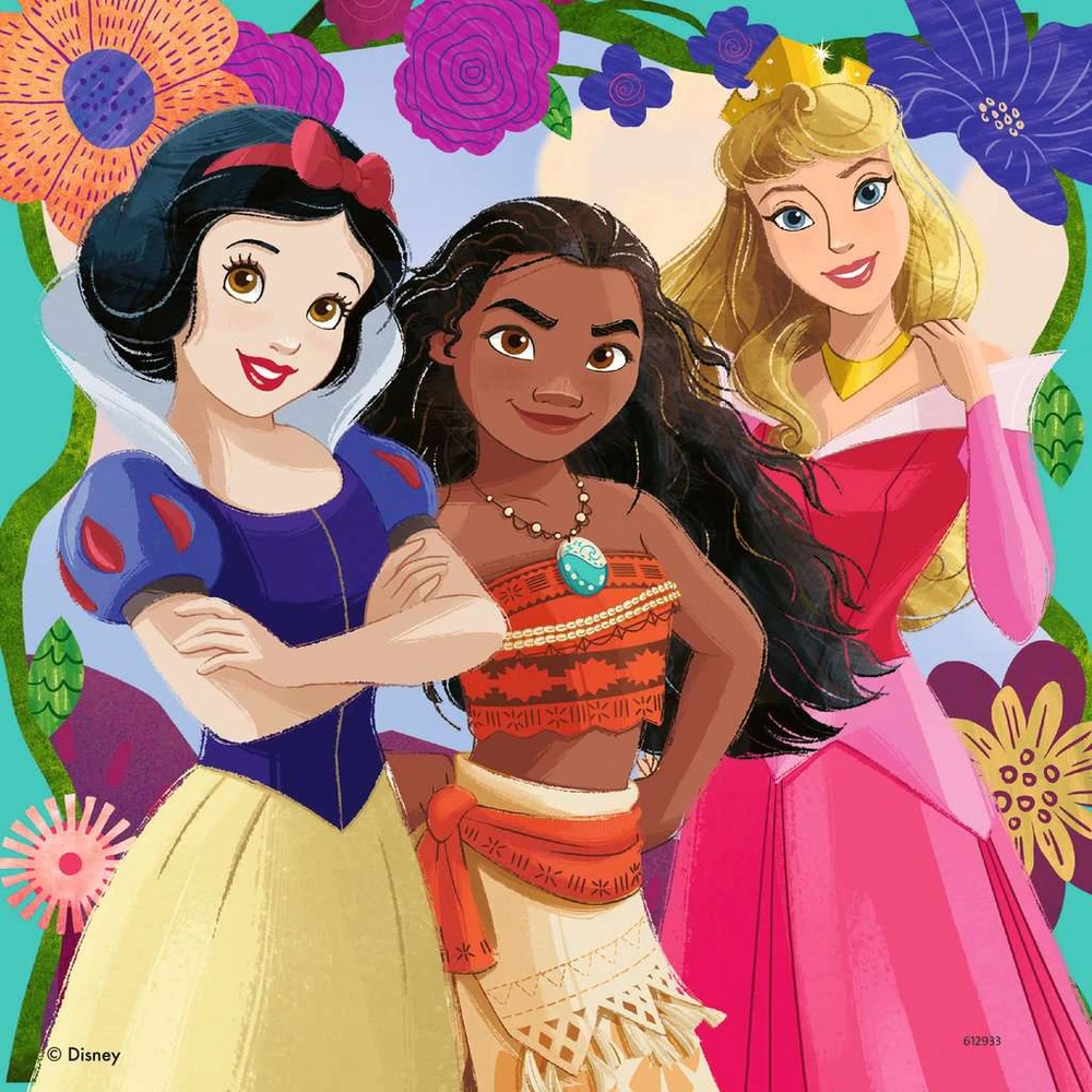 Ravensburger dėlionė Disney Princess 3x49p