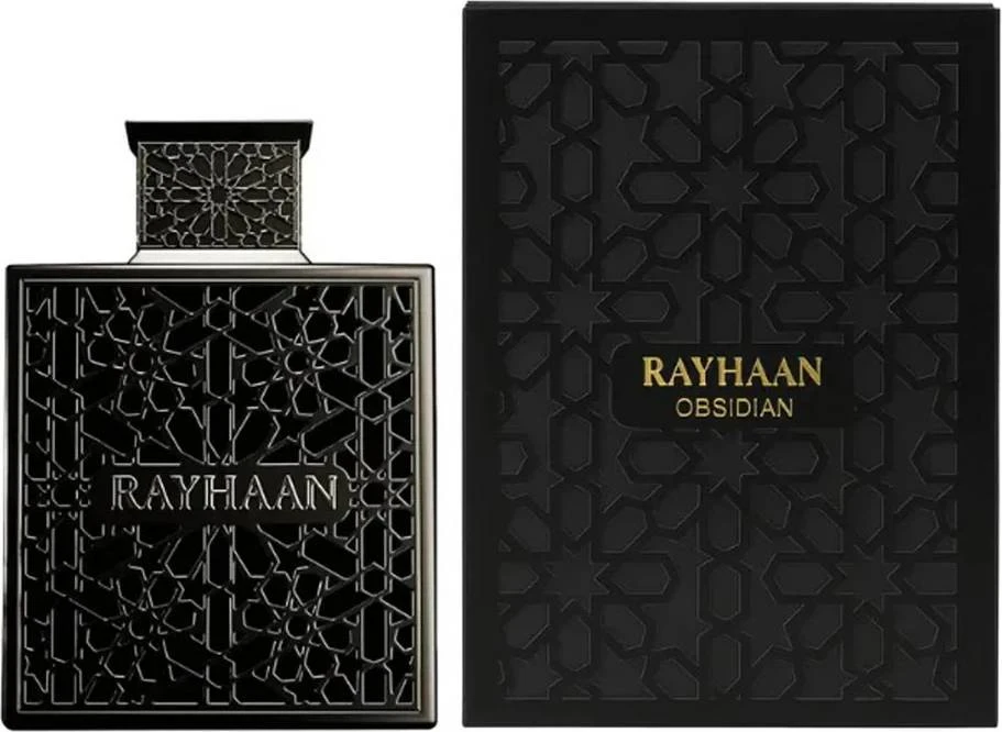 Rayhaan Obsidian EDP parfumuotas vanduo vyrams, 100 ml