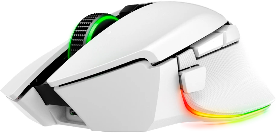 Razer | Pelė žaidimams | Basilisk V3 Pro 35K | Optinė pelė | Wireless | Baltas | Yes