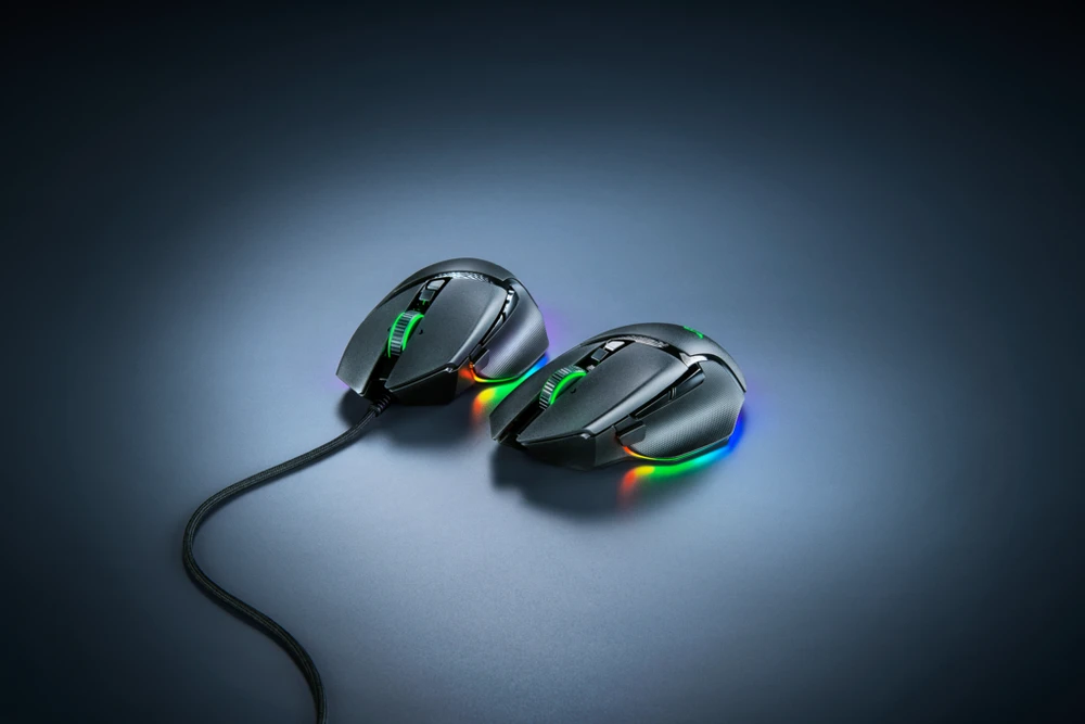 Belaidė žaidimų pelė Razer Basilisk V3 Pro, Juodos spalvos