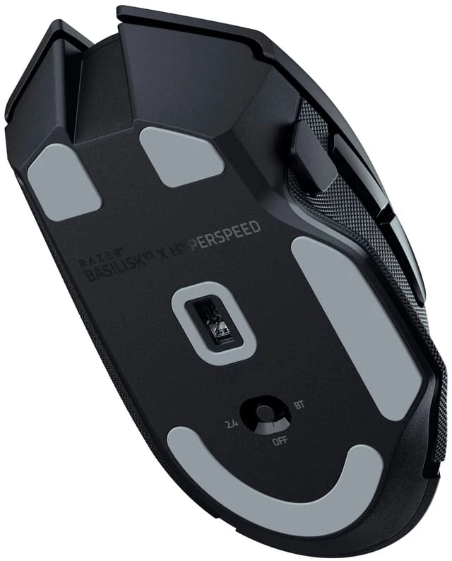 Razer - Basilisk V3 X HyperSpeed ​​- belaidė ergonominė žaidimų pelė