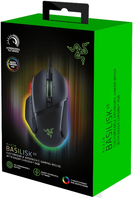 Žaidimų pelė Razer Basilisk V3