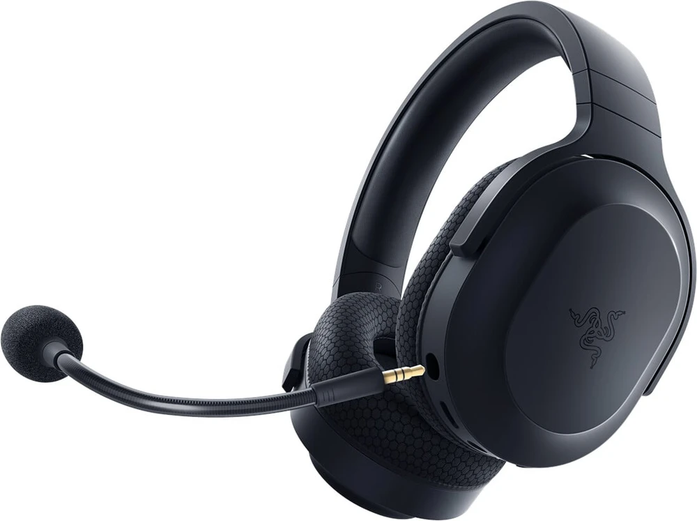 Belaidės žaidimų ausinės Razer Barracuda X (2022) | juodos spalvos