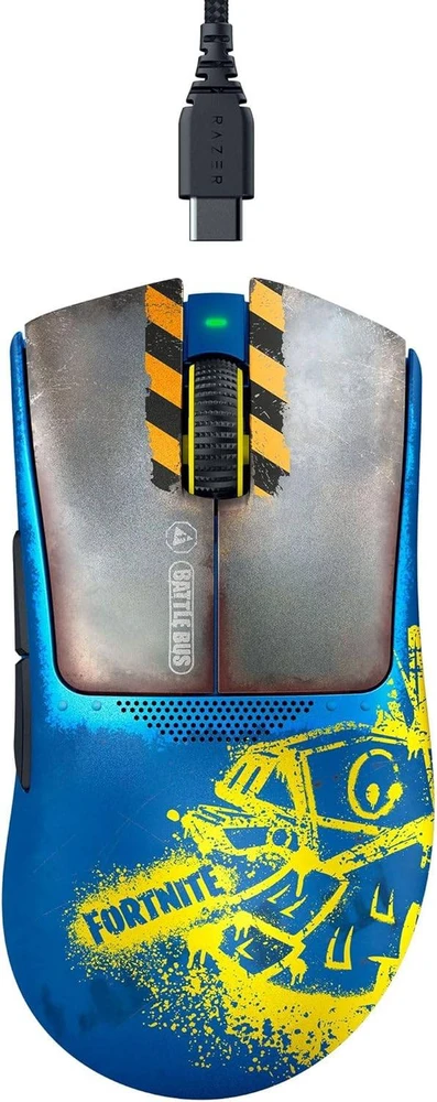 Pelė Myszka žaidimams Razer DeathAdder V3 Pro belaidė 30000 dpi optinė mėlyna