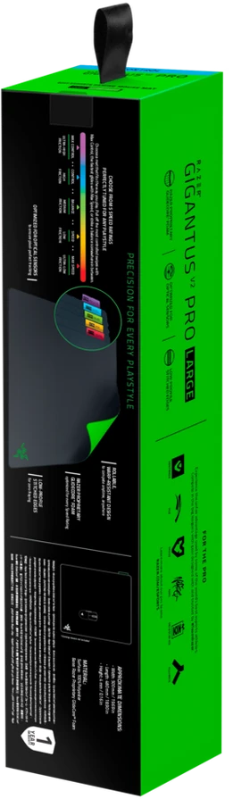 Razer Gigantus V2 Pro Pelės kilimėlis žaidimams, L – Control