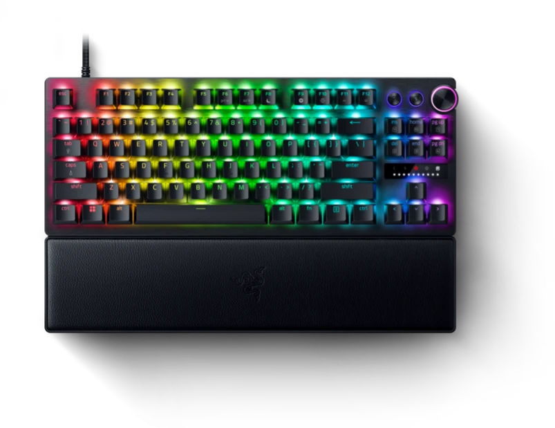 Razer | Huntsman V3 Pro Tenkeyless | Klaviatūra žaidimams | su laidu | Nordic | Analog Optical | Juodas