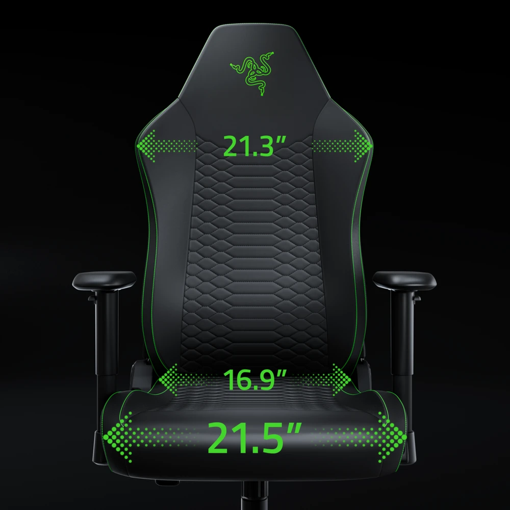 Razer Iskur V2 X NewGen | Gaming Chair | Juodas/Žalias